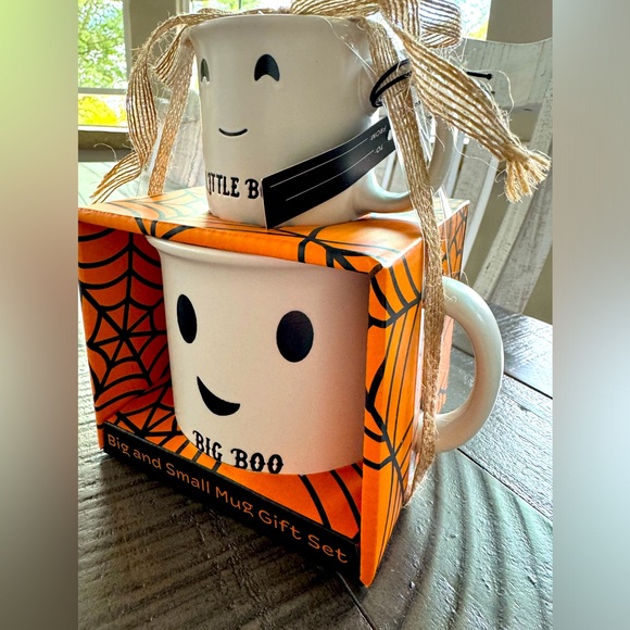 Big Boo & Little Boo Ghost Coffee Mug Set (NWT) - Picture 2 of 6